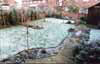 Frost slows work